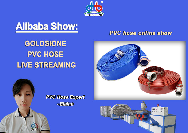 PVC Hoses Showcasing on Alibaba