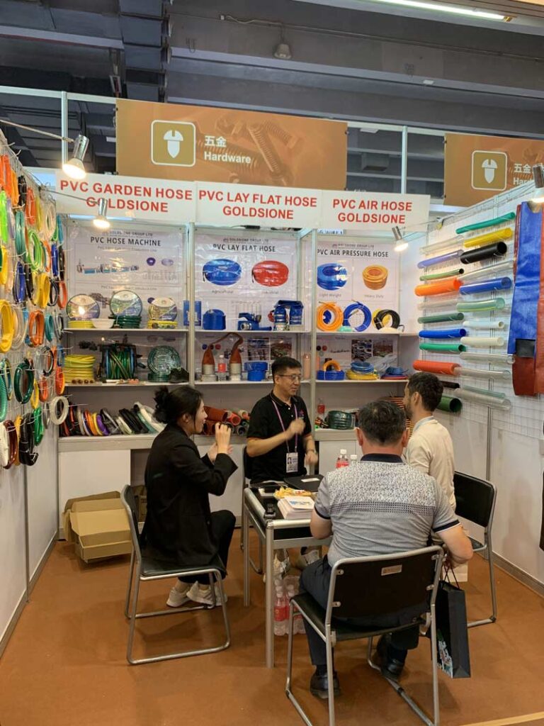 Goldsione PVC Hose: Your Global Destination at the 134th Canton Fair