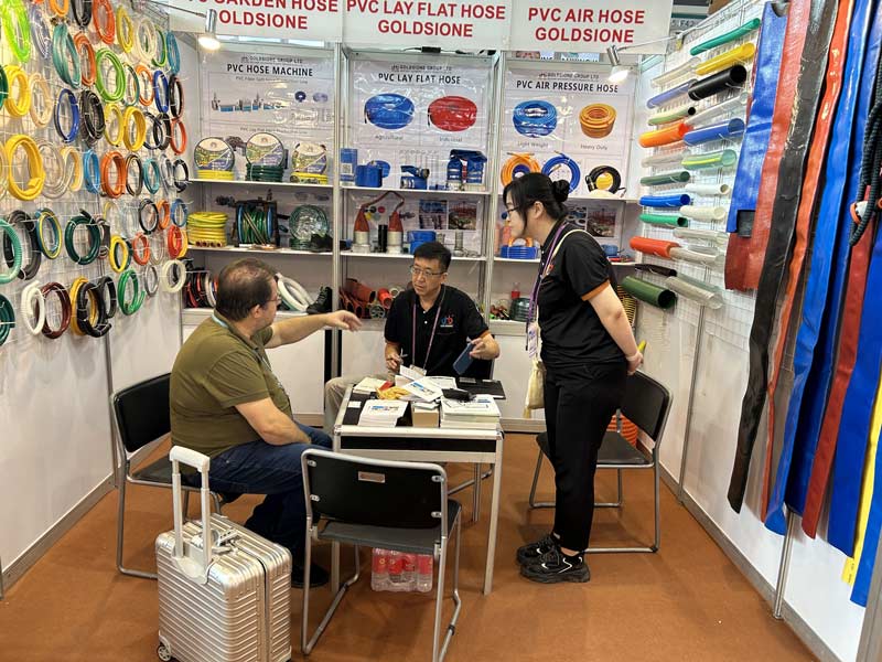 Goldsione PVC Hose: Your Global Destination at the 134th Canton Fair