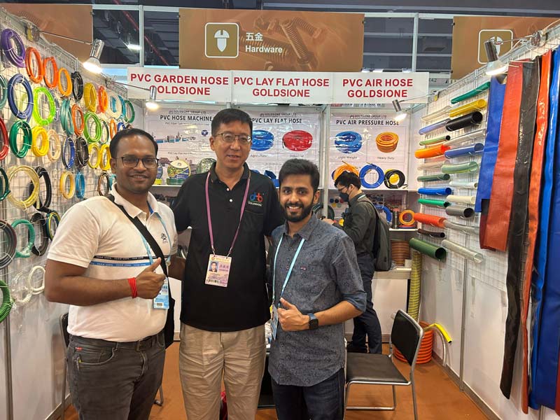 Goldsione PVC Hose: Your Global Destination at the 134th Canton Fair
