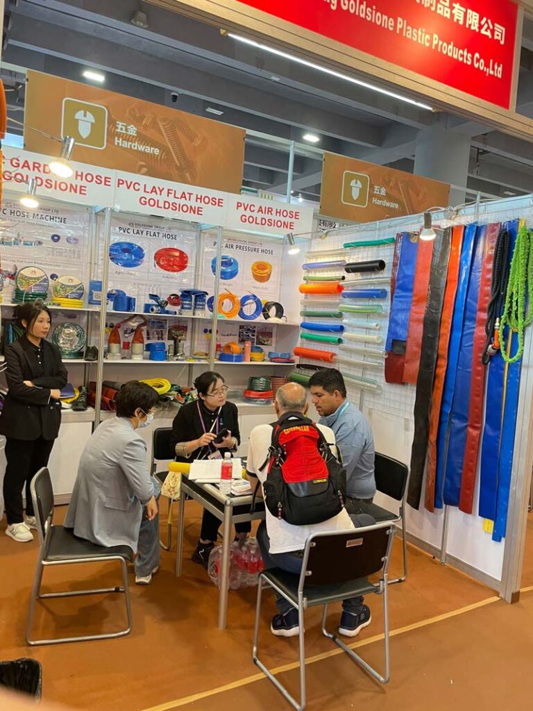 Goldsione PVC Hose: Your Global Destination at the 134th Canton Fair