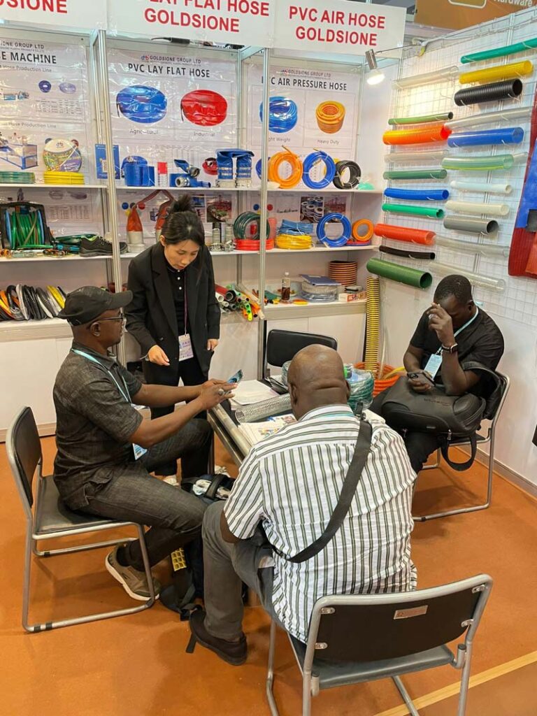 Goldsione PVC Hose: Your Global Destination at the 134th Canton Fair