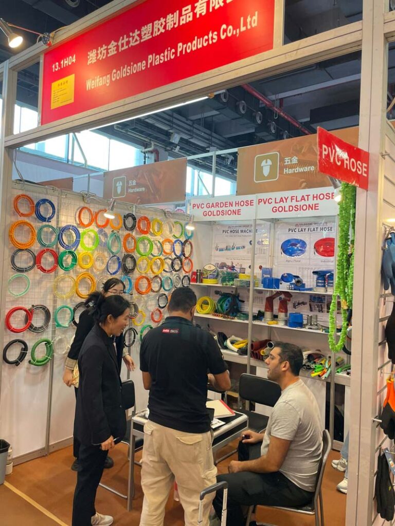 Goldsione PVC Hose: Your Global Destination at the 134th Canton Fair