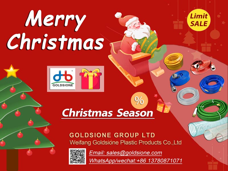 Goldsione PVC Hose: Christmas Cheer!