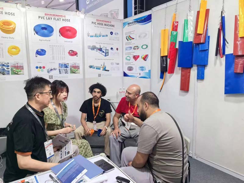 Goldsione PVC Hose at Yiwu International Hardware & Electrical Appliances Fair