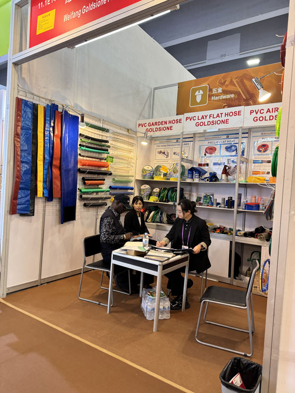 Goldsione PVC Hose at the 136th Canton Fair
